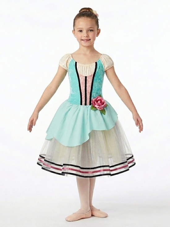 Curtain Call Other - Curtain Call | Mint Green and Cream Dance Dress Costume, Size CME